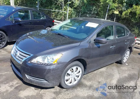 2015 Nissan Sentra Sv from USA, damaged, VIN 3N1AB7AP6FY319908